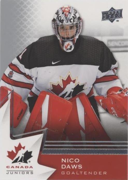 2020-21 Upper Deck Team Canada Juniors - Nicolas Daws #23 - 1 of 1