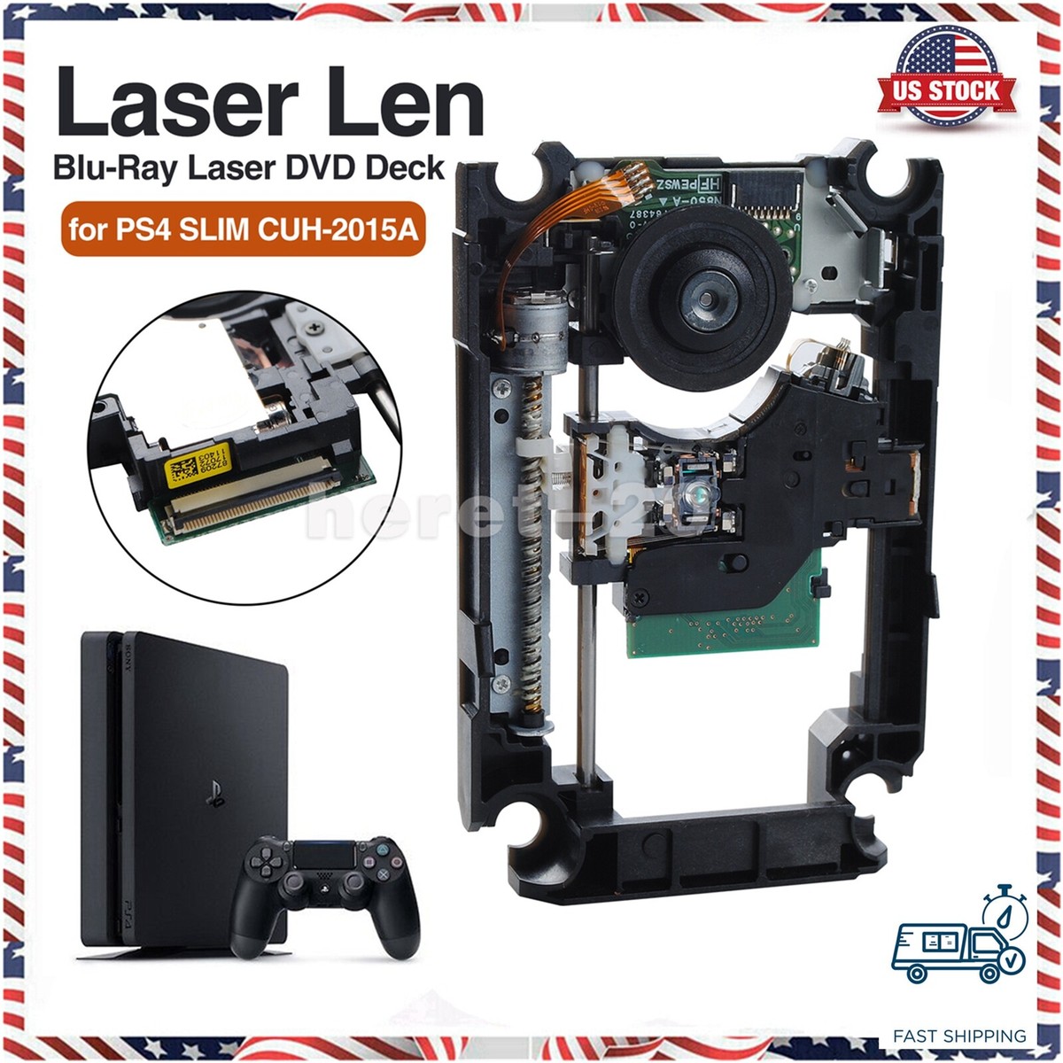 For SONY PlayStation PS4 SLIM CUH-2015A DVD DRIVE DECK Laser