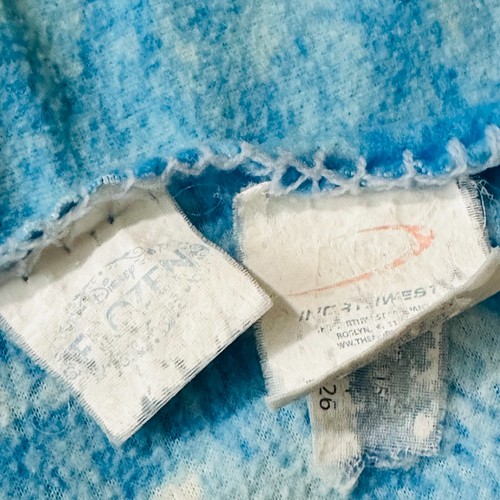 Disney Frozen Elsa blau Fleece leicht Überwurf Decke Let It Go Schneeflocken 56"x44" - Bild 4 von 4