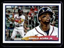 RONALD ACUNA JR. ~ 2023 Topps Update Baseball Oversized Topps Big #BIG3 (A710)