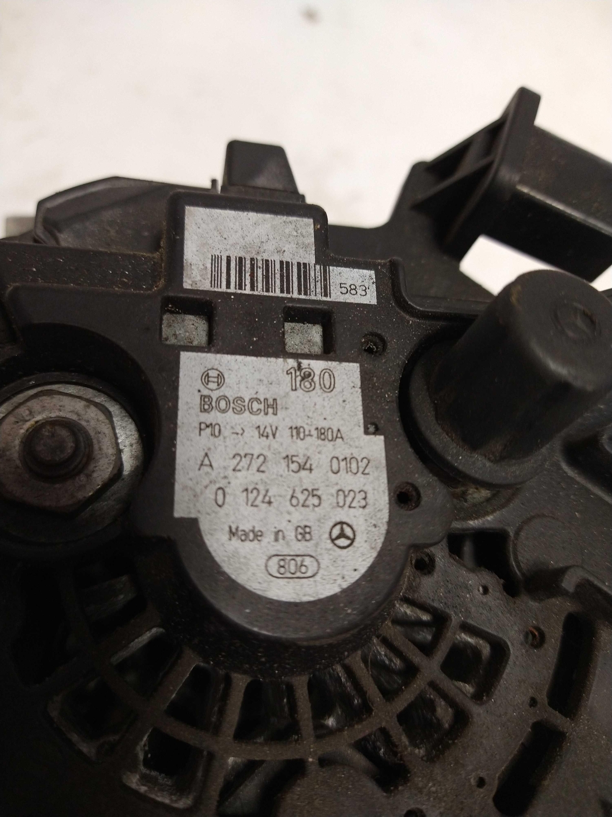 2006 2010 Mercedes ML350 Alternator 120 Amp 14 Volt OEM 2721540102 eBay