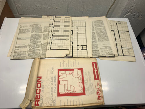 Recon Rpg Play Aid 1: San Succi 1982 RPG inc - Picture 2 of 5