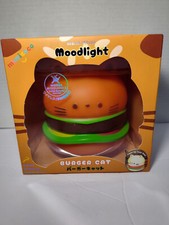 Mimicoco Burger Cat Warm White Moodlight New Nightlight - NEW/SEALED