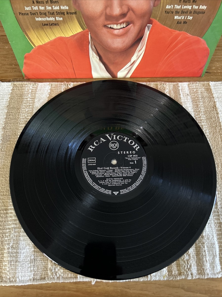 Elvis Presley – Elvis' Gold Records Volume 4 ~ NM/VG+, Import