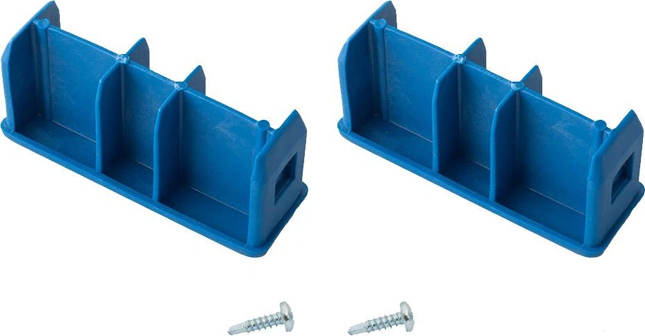 1 Paar Kopfstopfen 77 x 25 mm Krause 211040 blau für STABILO Leitern Kappen - Bild 4 von 4