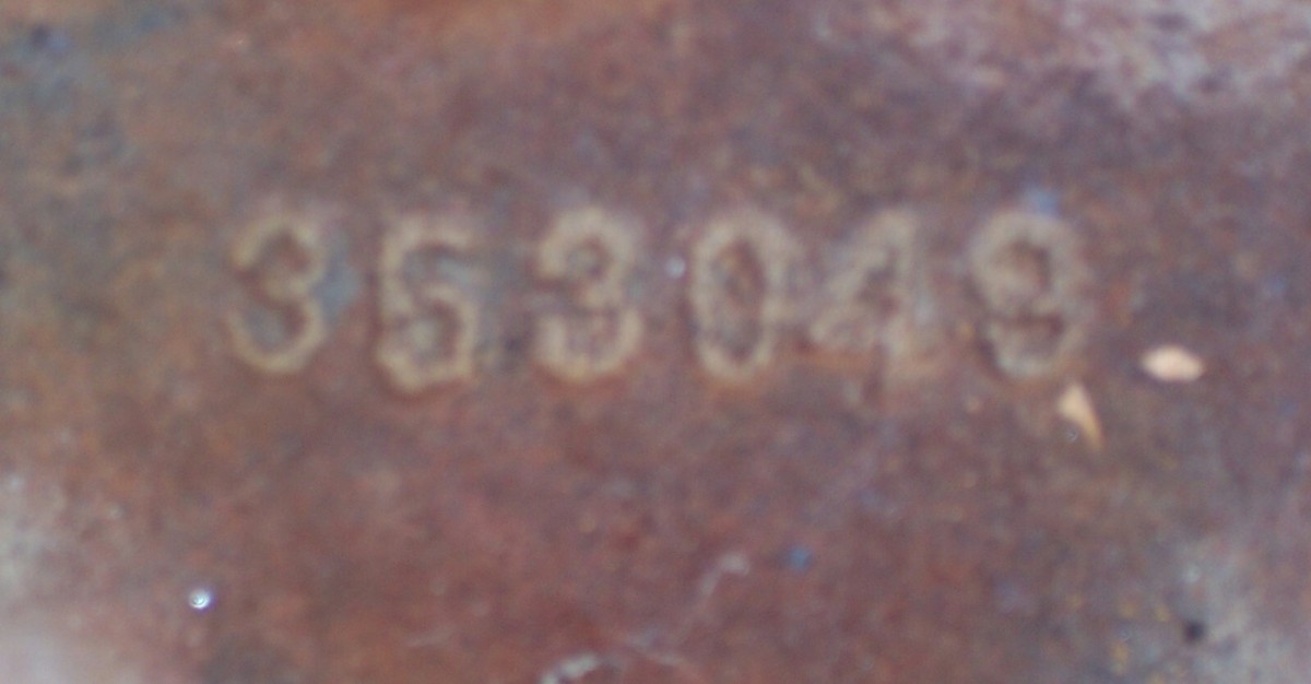 353049 Exact Date Match Pair B 12 73 LS4 454 Large Oval Port