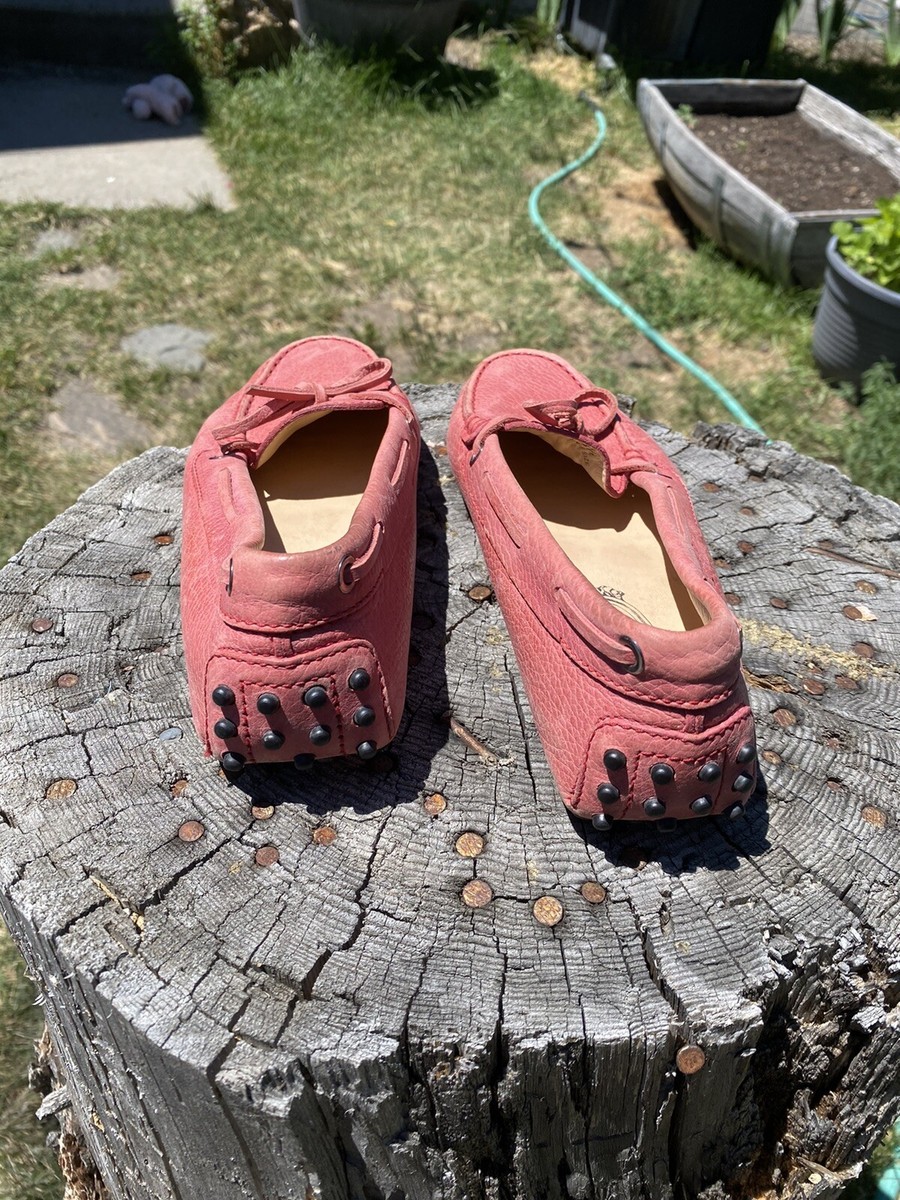 Mocassins TOD'S Gommino - Femme, Cuir Suédé Noir, Neuf Avec Emballage (Prix D'Origine €340)