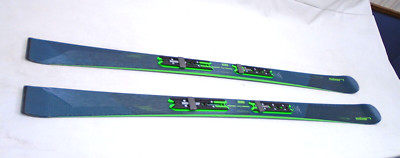 ELAN WINGMAN 78 TI MOTO TI BLUE / GREEN 160CM POWER WOODCORE  ALL MOUNTAIN SKIS