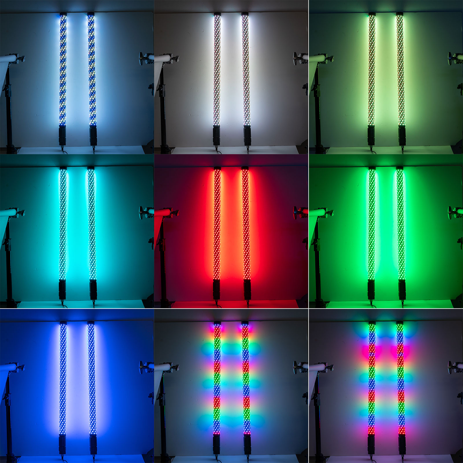 2FT Fat LED Whip APP Controlled Antenas De LED Quick Release Whip Light