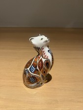 Royal Crown Derby Paperweight - SIAMESE KITTEN - Boxed