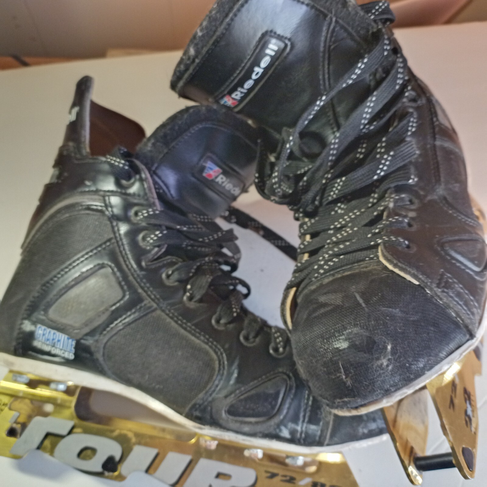 Riedell inline roller Hockey Skates 1150 size 8 not bauer mission eBay