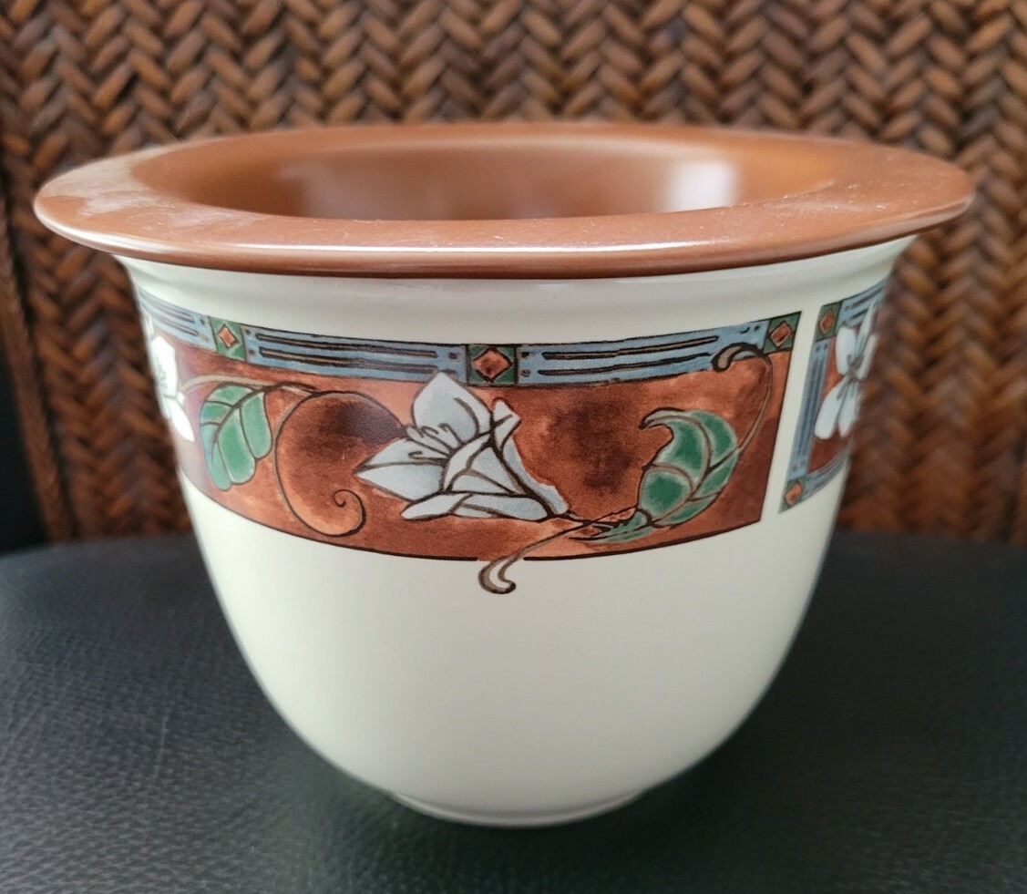 Pfaltzgraff Mission Flower Dip and Salsa Cooler Set with Bowl