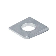 50Pcs 1-1/8" x 1-1/8" Beveled Square Washers Hot Dipped GalvanizedWedge Shape...