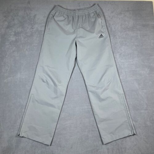 Adidas Provisional Pants Youth Large Gray Golf Rain Waterproof Windproof NEW
