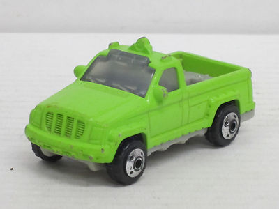 Pick Up Truck in neongrün, Burger King, Matchbox, ohne OVP, L: 7,5 cm