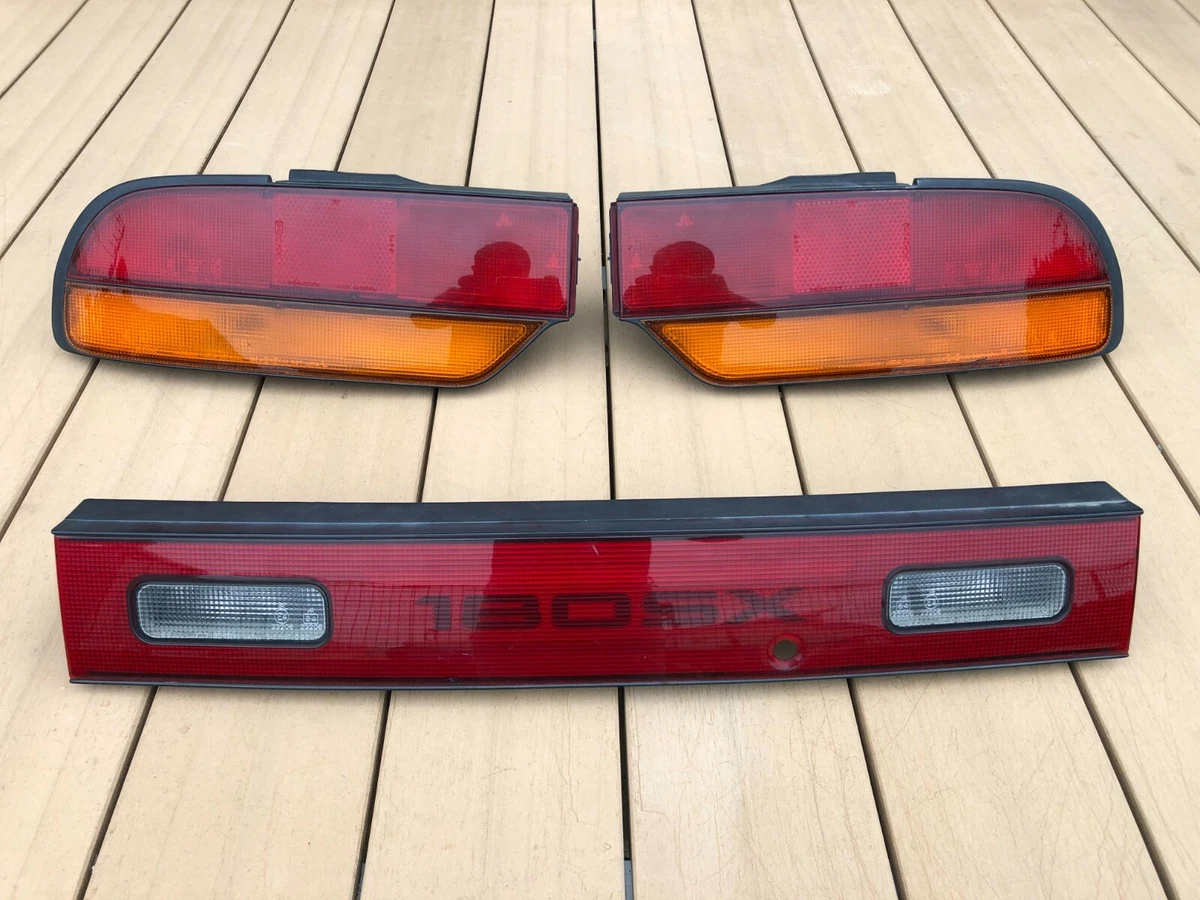 JDM Nissan 180SX 240SX Tail Lights Taillights Lamps Center Garnish