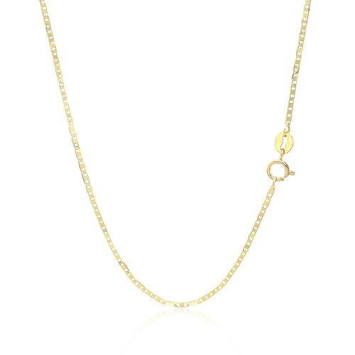 Catena a maglia Mariner oro giallo 14k (1,20 mm) - Foto 3 di 4
