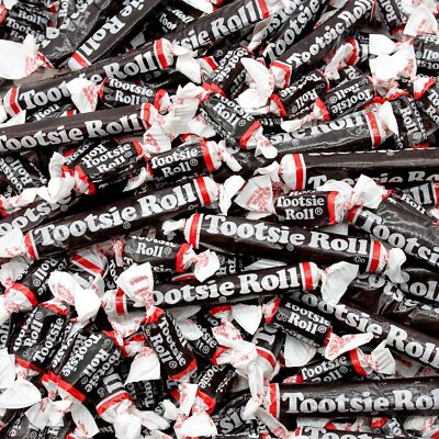 TOOTSIE ROLLS Candy Variety Pack 2 lb   Bulk Bag MIDGEES & JUNIORS Chews Choc...