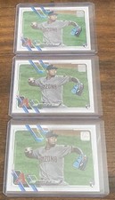 Humberto Mejia 2021 Topps Series 1 Rookie RC #139 Arizona Diamondbacks Lot (3)