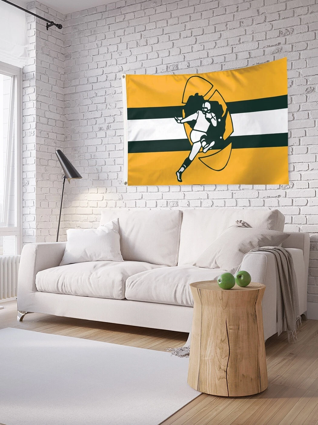 Green Bay Packerr Football 3x5 ft Classic Logo Retro Flag Ideal football Gift Banner