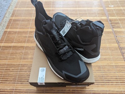 Adidas Terrex Free Hiker 2 Shoes - Core Black/ Carbon GZ0680 Mens Size 14 - NEW