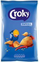 Croky Paprika Chips ( 12 X 100 Gr. )