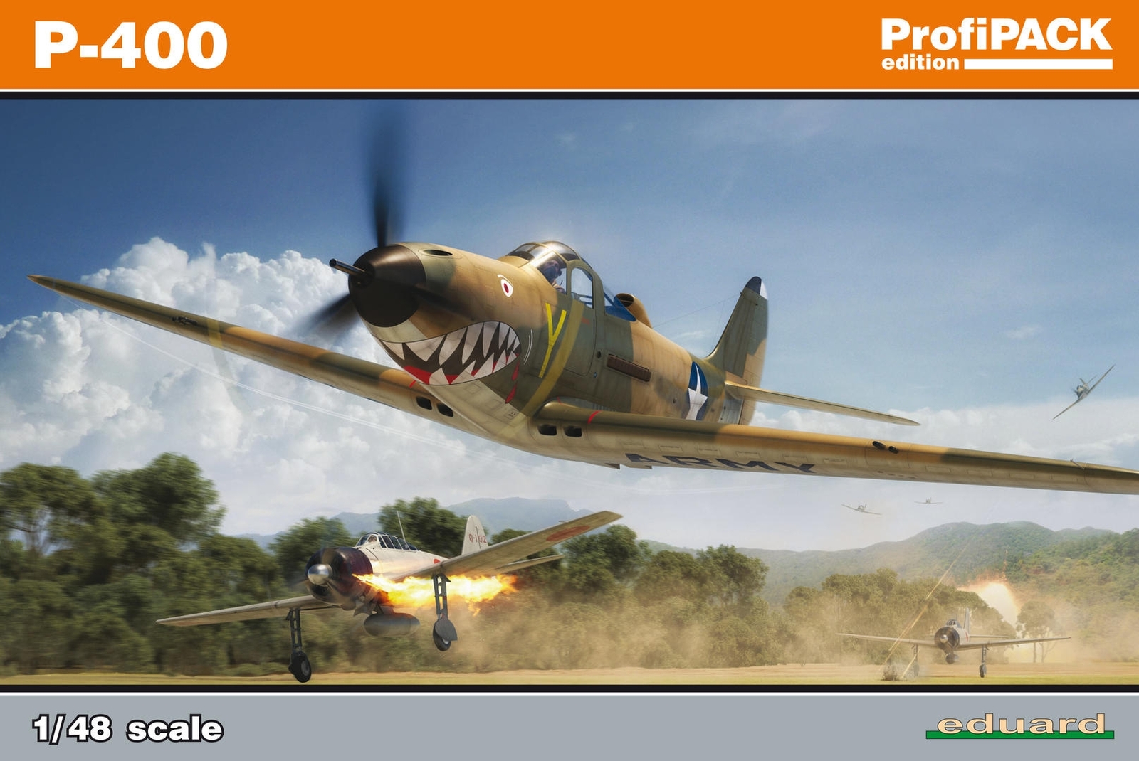 EDUARD 8092 1:48 WWII fighter plane P-400