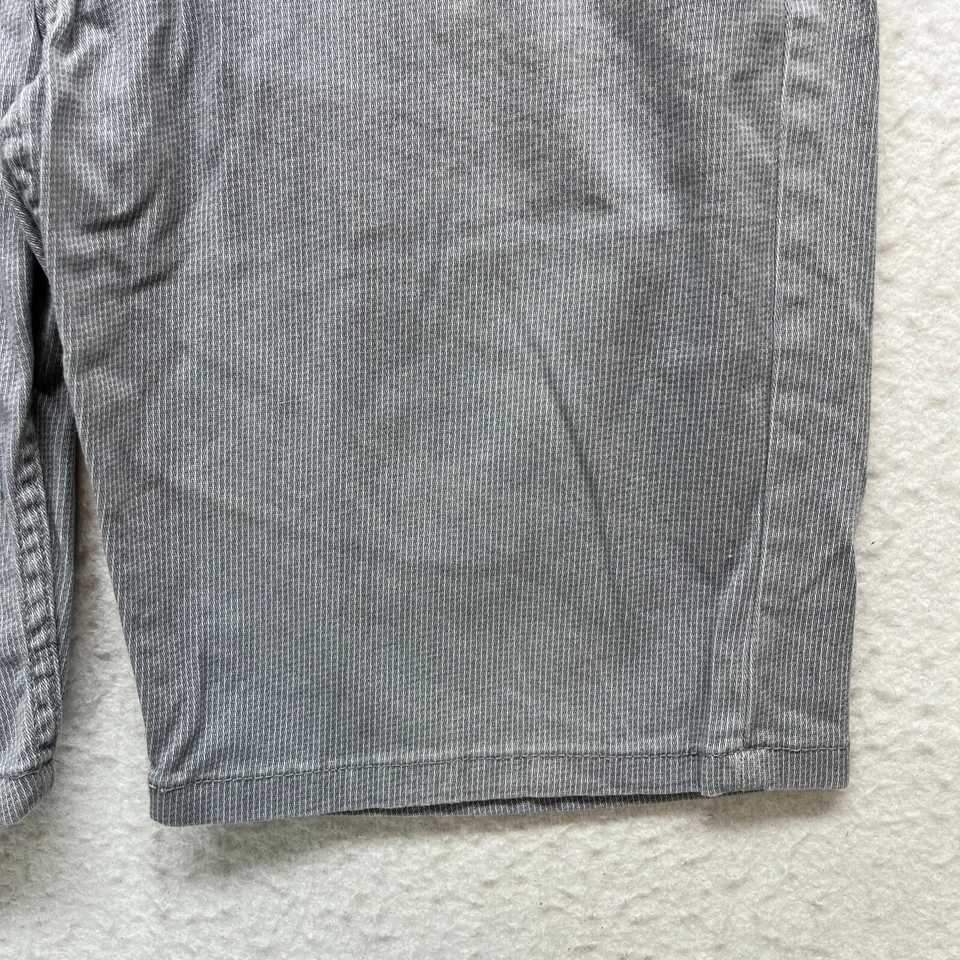 Pantalones Cortos Chinos Paper Denim Cloth PD&C Para Hombre Talla 33 - Gris Claro Tiro Medio Elastizados Foto 3 de 4