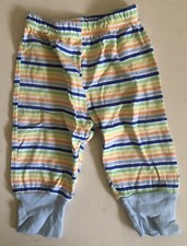 Luvable Friends - Multicolored Stripe Fleece Pants - 3 - 6 Months Fast Shipping