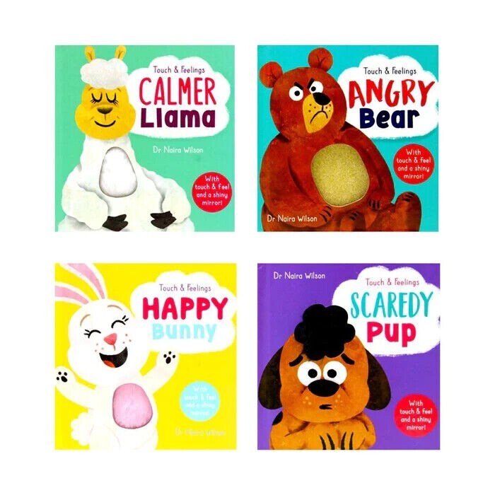 Dr Naira Wilson Calm My First Behaviours Touch & Feelings 4 Book Gift Set