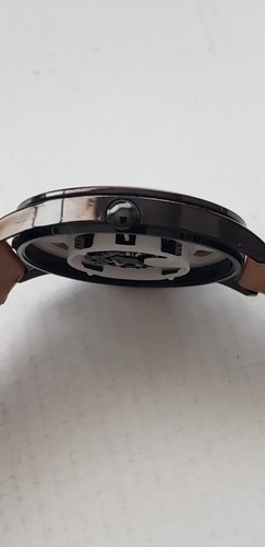 Longbo Large Men's Watch. Leather Band. Date Indicator - Picture 2 of 10