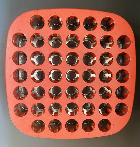 GE Pharmacia AKTA Fraction Collector Rack 45 holes 30mm Diameter | eBay