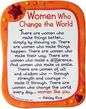 Blue Mountain Arts Magnet "Women Who Change the World", 3.0" x 3.5"