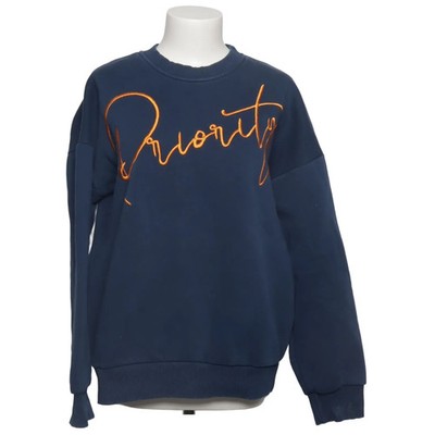 Priority x Sarvari, Sweatshirt, Größe: S, Blau, Acryl/Baumwolle, Print #OOJ