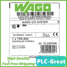 1PC WAGO 750-804 EXPEDITED SHIPPING #V5PLC Top-Seller