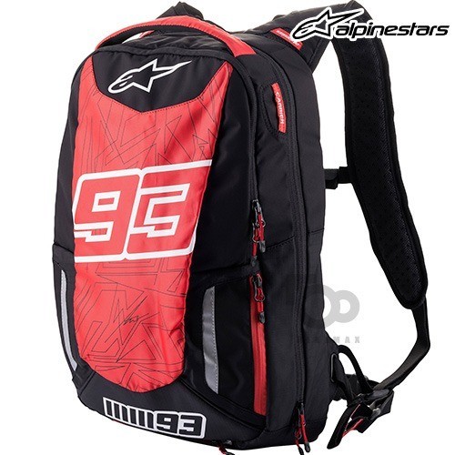 Alpinestars Marc Marquez MM93 Jerez V2 Backpack - black/red