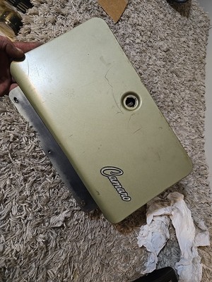 1967-68 Chevy Camaro Glove Box Door Original GM W Hinge Sticker Present Too nice