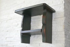 Altes Wandregal bäuerliche Wandkonsole Ablage massiv um 1900