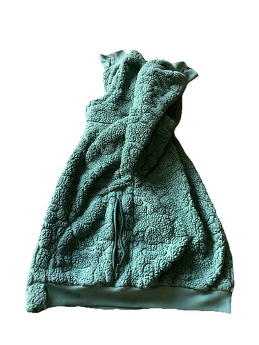 All In Motion Full Zip Teal Blue Jacket Sweatshirt Girls Size XL X-Large VGUC - Picture 2 of 10