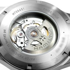 Unused HAMILTON Khaki Field H70545140 Blue Auto Titanium Men's Watch in Box 6