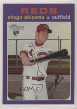 2020 Topps Heritage High Number Shogo Akiyama #THC-527 Rookie RC c4q