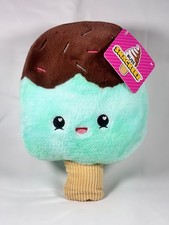 Russ Snackeez Mint Chocolate Ice Cream Plush 12" Soft Toy NEW