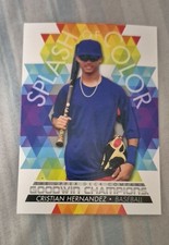 2022 Upper Deck Goodwin Champions - Splash of Color Cristian Hernandez #122 (RC)