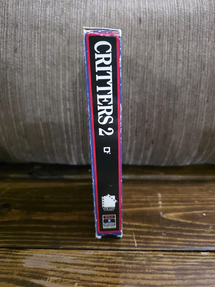 Critters 2 The Main Course (VHS, 1988) New Line Cinema Red Label Slipcover - Image 4 of 4