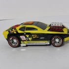 Vintage Hot Wheels Formula 1 Racing Race Car With Lights And Sounds Yellow Works
