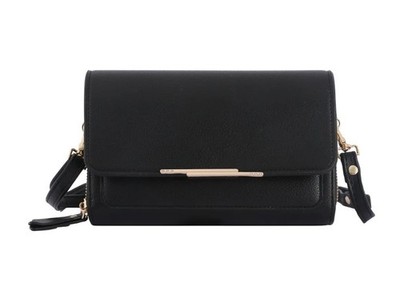 [NWT] Donna & Becky Leilani Double Zipper Crossbody Purse