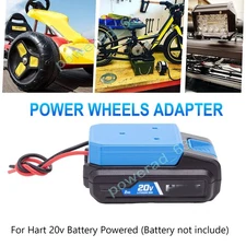 Upgrade for Hart Battery Adapter Power Source Mount for Hart 20V Battery Adaptor