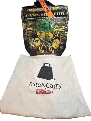HIGH TIMES Backpack 2013 Medcancup Cannabis Cup TotenCarry New! HTF HIGH Quality - Picture 9 of 11