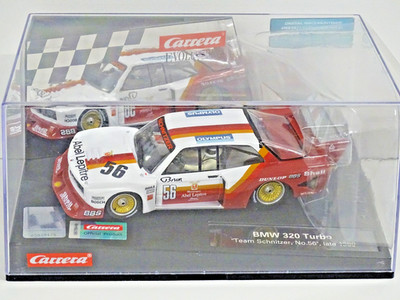 Carrera 27715 Evolution BMW 320 Turbo Flachbau  Team Schnitzer No.56 Slotcar