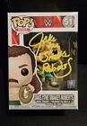 Jake the snake Roberts signed figure WWE Funko pop COA photo proof